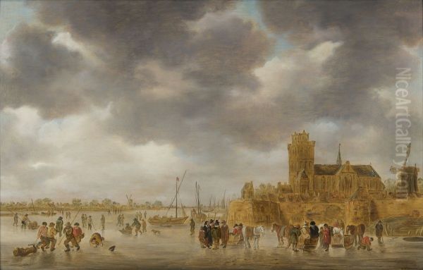 IJstafereel bij Dordrecht - view 1
