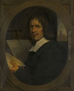 Portret van Matthijs Balen Jansz. by David Van Der Kellen