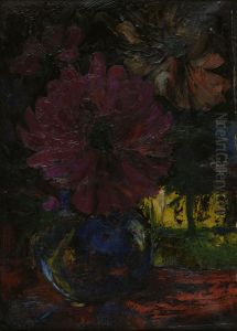 Stilleven met bloemen by Menso Kamerlingh Onnes