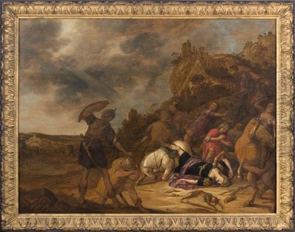 De bekering van Saulus op weg naar Damascus - view 1