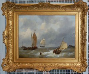 Tossing Water with Ships in the Zeeland Streams
