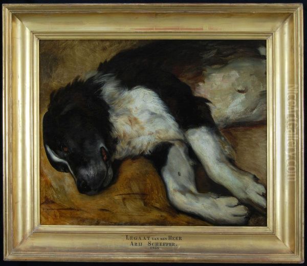 Turc, de hond van de kunstenaar, na zijn dood - view 1