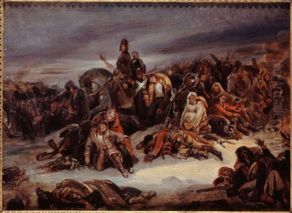 De terugtocht uit Rusland in 1812 - view 1
