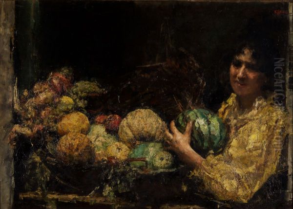 The fruit seller - view 1