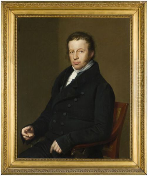 Portrait of Jan Daniel van der Plaats (1780-1853) - view 1