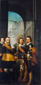 Portrait of Willem Lodewijk van Nassau-Dietz (1560-1620), Lodewijk Gunther van Nassau-Dietz (1575-1604), Ernst Casimir van Nassau-Dietz (1573-1632) en Philips van Nassau-Dietz (1566-1595) Portrait of Willem Lodewijk van Nassau-Dietz (1560-1620), Lodewijk Gunther van Nassau-Dietz (1575-1604), Ernst Casimir van Nassau-Dietz (1573-1632) en Philips van Nassau-Dietz (1566-1595)