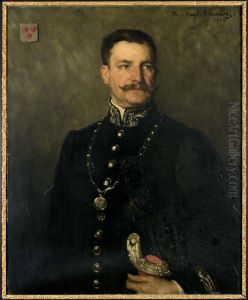 Portret van Jhr. Mr. Tjeerd Anne Marius Albert van Humalda van Eysinga Portret van Jhr. Mr. Tjeerd Anne Marius Albert van Humalda van Eysinga