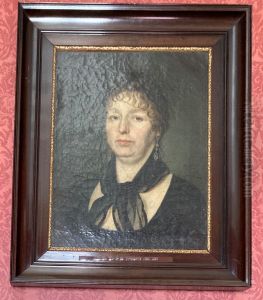 Portret van Johanna Christina Eytelwein