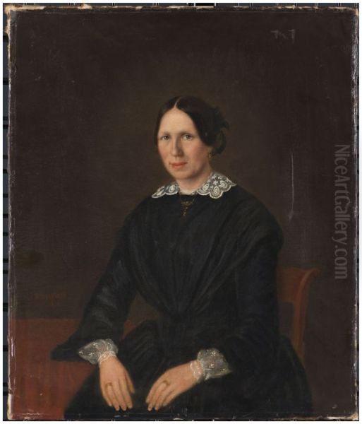 Portrait of Ursula Brenninkmeijer (1822-1891) - view 1