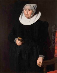Portret van Catharina van Dekema Portret van Catharina van Dekema