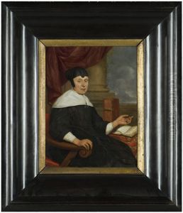 Portrait of a woman by Jacob Toorenvliet