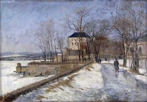 Fra Akershus by Karl Edvard Diriks
