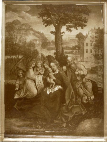 Holy Family in a Landscape - view 1