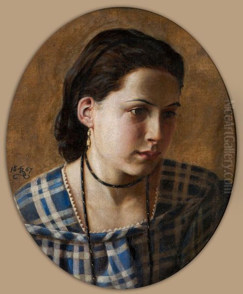 Portret of Vilhemine Erichsen - view 1