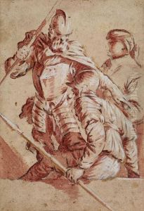 Drei Soldaten Inrustung by Sigismondo Caula