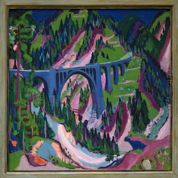 Wiesen bridge - view 1