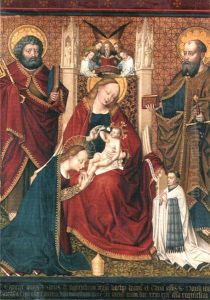 Virgin with the Butterfly by unknown