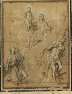 The Madonna And Child With St. John The Baptist And A Donor