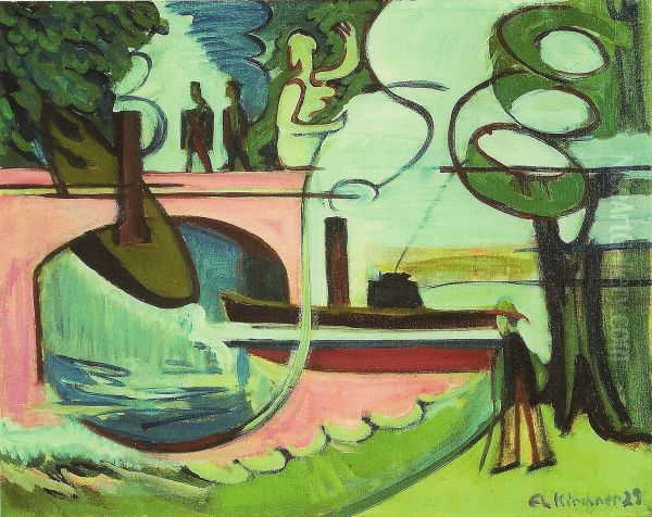 Lutzow-Ufer am Morgen - view 1