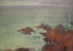 Morze w Bretanii, okolo 1905 Morze w Bretanii, okolo 1905