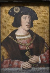 Portrait of Charles V, Holy Roman Emperor by Orley, Bernard van