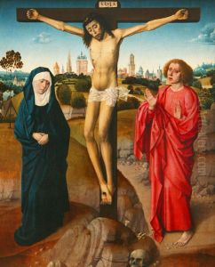 Crucifixion by Dieric Bouts