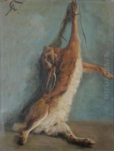 Jachtstilleven Met Konijn by Albert Caullet
