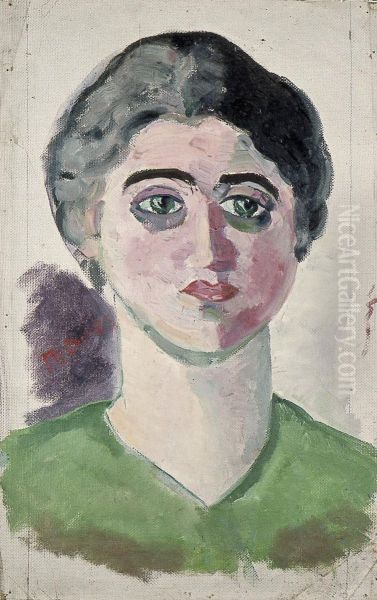 Portrait of Lena Milius. - view 1