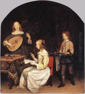 The Concert by Gerard Ter Borch