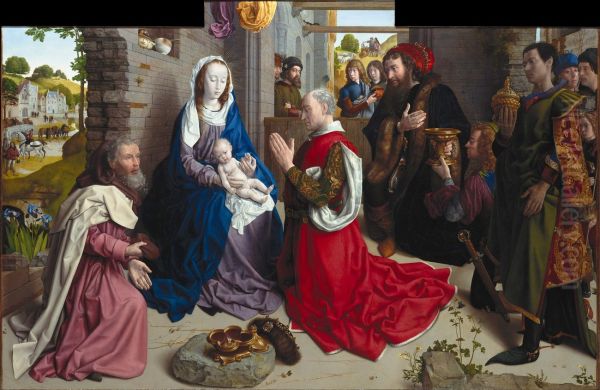 The Adoration of the Kings (Monforte Altar) - view 1