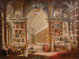 La galerie ducardinal Silvio Valenti Gonzague. La galerie ducardinal Silvio Valenti Gonzague.