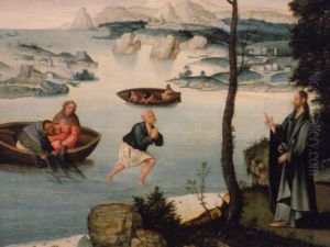 Christ Appearing to his Disciples on the Sea of Tiberias by Joachim Patinir