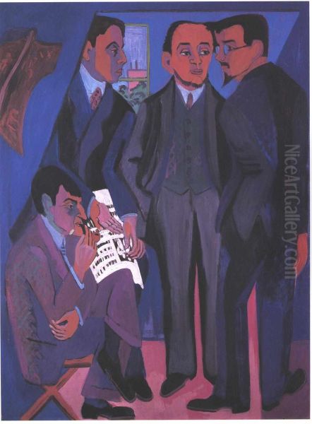 Eine Kunstlergruppe - view 1