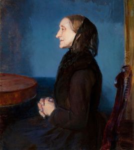 Portraet af Ane Hedvig Brondum