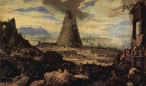The Tower of Babel by Lodewijk Toeput