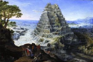 The Tower of Babel by Lucas van Valckenborch