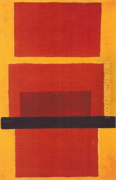 Non-Objective Composition. Color Painting - view 1