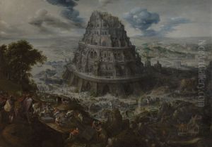 The Tower of Babel by Marten van Valckenborch