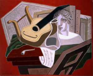 La table du musicien by Juan Gris