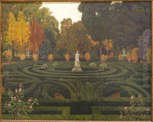 The Old Faun by Santiago Rusinol i Prats