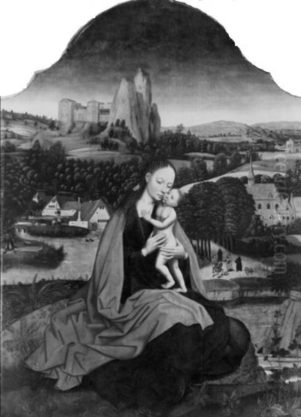 Madonna and Child in a Landscape - view 1