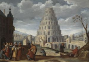 The Tower of Babel by unknown