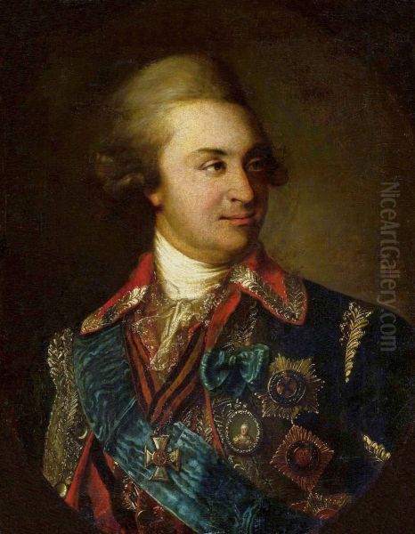 Portrait of Prince Grigory Aleksandrovich Potemkin (1739-1791) - view 1