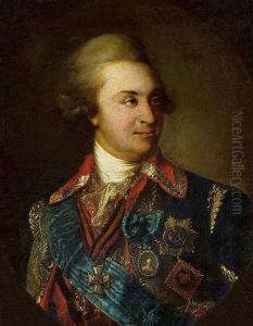 Portrait of Prince Grigory Aleksandrovich Potemkin (1739-1791)