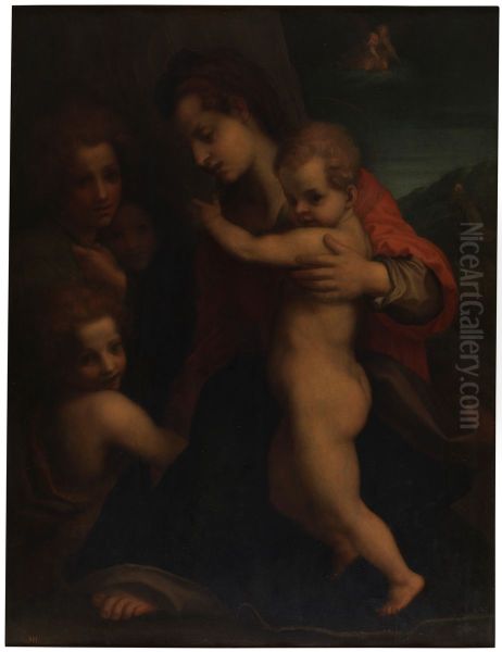 The Virgin with the Child, Saint John and Angels - view 1