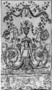 Projet Pour Un Panneau D'arabesque
Au Verso Cachet De Charles Mewes (non Dans Lugt).
Provenance :
- Charles Mewes. by Gilles Paul Cauvet