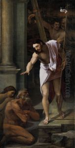 Bajada de Cristo al Limbo by Sebastiano Del Piombo