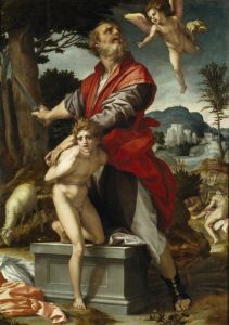 Il sacrificio di Isacco by Andrea Del Sarto