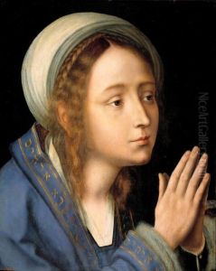The Virgin in prayer by Quinten Metsys
