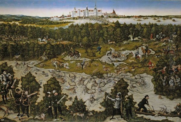 A Stag Hunt - view 1